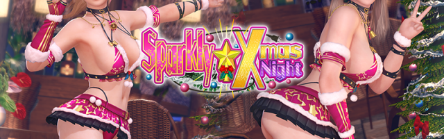 It's A Sparkly Christmas in Dead or Alive Xtreme Venus Vacation