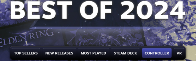 Steam's Best of 2024 — Controller Friendly