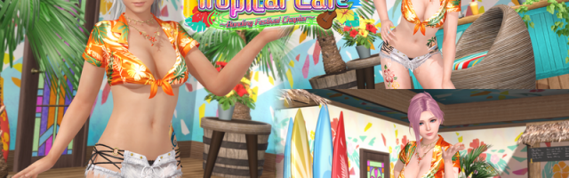 Bond at the Tropical Café in Dead or Alive Xtreme Venus Vacation