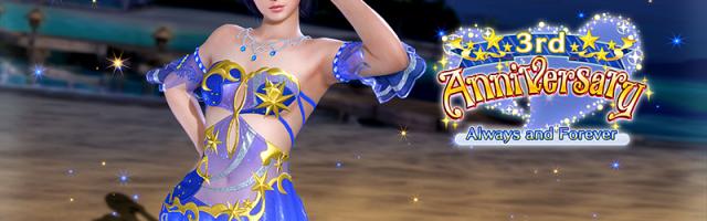 Keep Celebrating the Anniversary in Dead or Alive Xtreme Venus Vacation