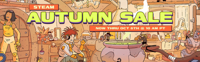 List of the Various Steam Publisher Events Live Now with the Autumn Sale!