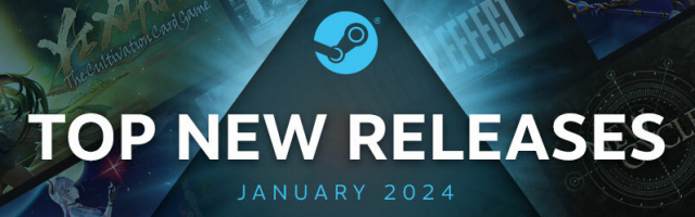 Steam Top Releases in January 2024