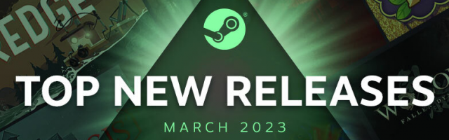 Steam Top Releases in March 2023