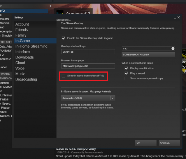 Steam Beta Client Update Brings Fps Counter And More Gamegrin
