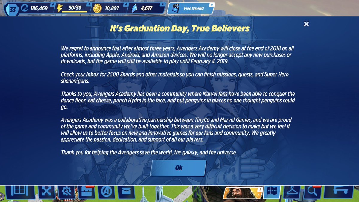 Both SpiderMan Unlimited and Avengers Academy Shutting