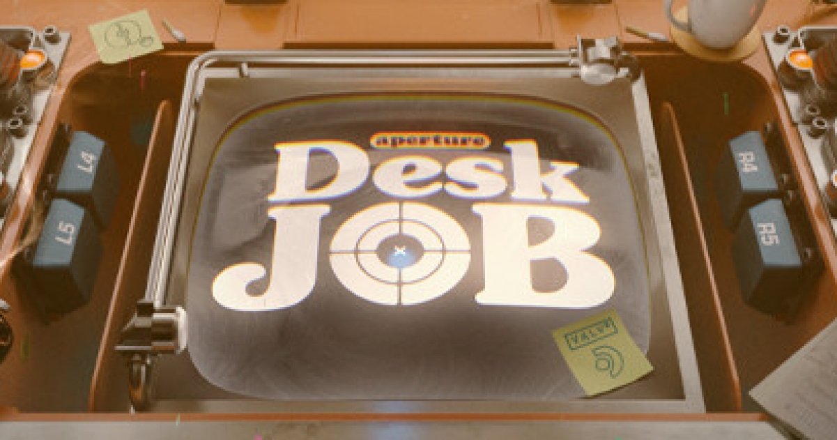 Aperture Desk Job Game GameGrin
