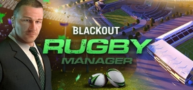 Blackout Rugby Manager Box Art