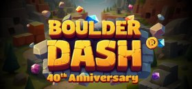 BOULDER DASH 40th Anniversary Box Art
