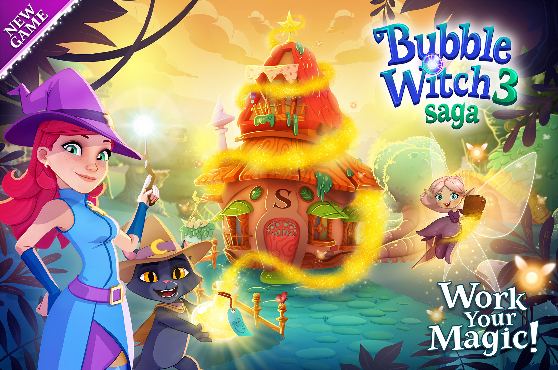 Bubble Witch Saga 3 fase 712 #bubblewitch3saga #bubblewitch3