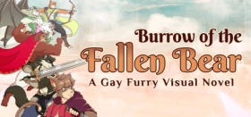 Burrow of the Fallen Bear: A Gay Furry Visual Novel Box Art