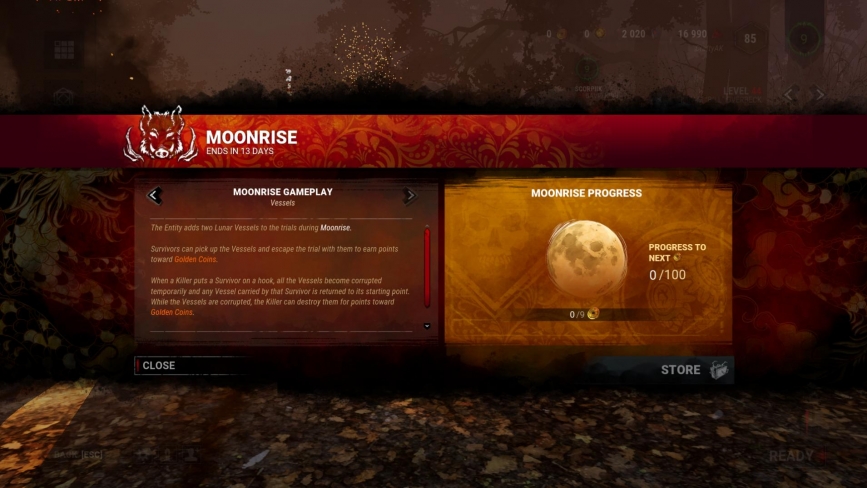 [Dead by Daylight] Moonrise ( 2 / 2 )