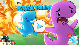 Desnecessauro: Another Dinosaur Run Game Box Art