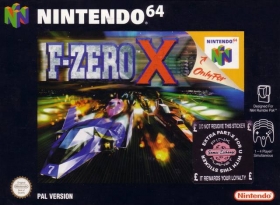 F-Zero X Box Art