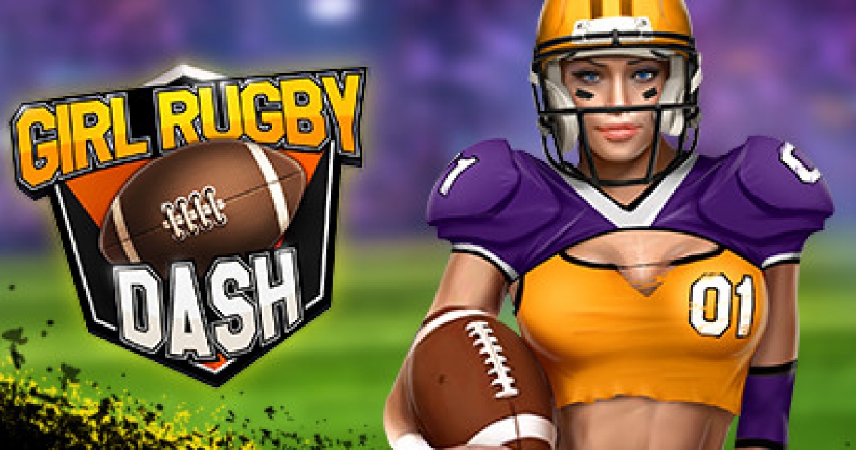 Girl Rugby Dash Game GameGrin