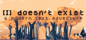 I doesn't exist - a modern text adventure Box Art