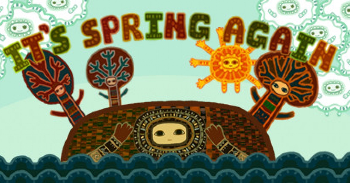 стикеры "весна". снова весна все красить. Its spring. Its spring. It s spring time again.