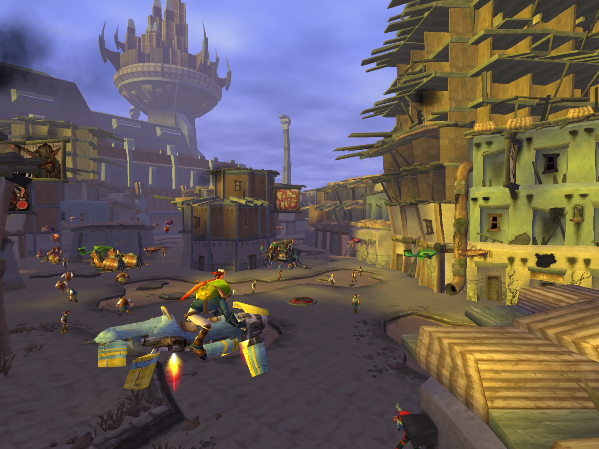 Game jack 2. Jak and Daxter 2. Хейвен Сити. Jak and Daxter: the precursor Legacy (2001). Jak 2 Renegade.