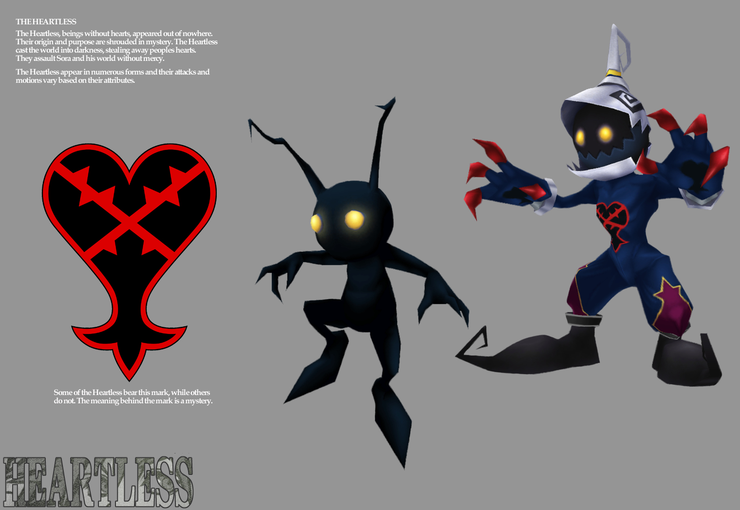 Kingdom Hearts Character Art 