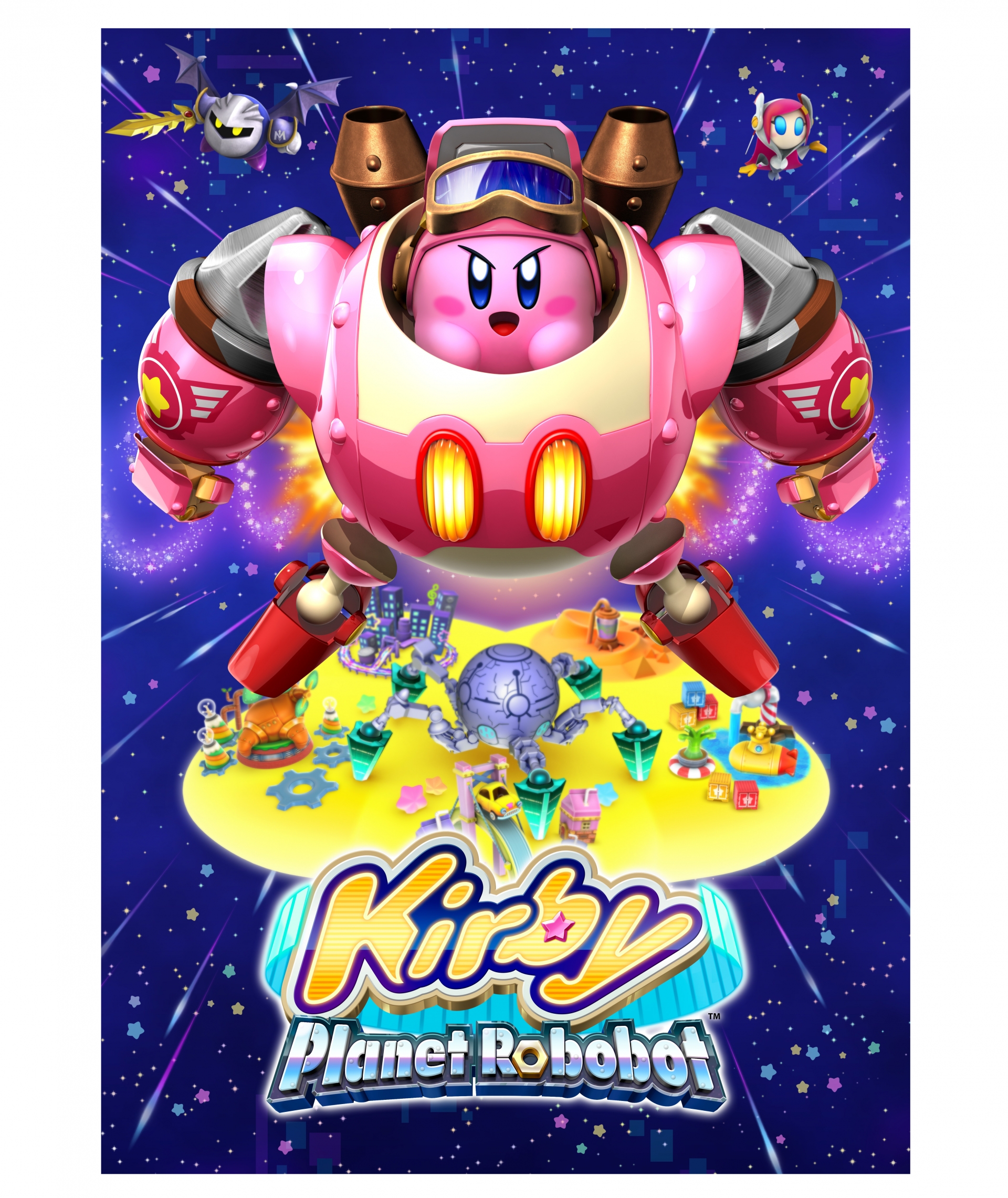 Kirby Planet Robobot Keyart.