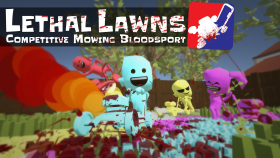 Lethal Lawns: Competitive Mowing Bloodsport Box Art