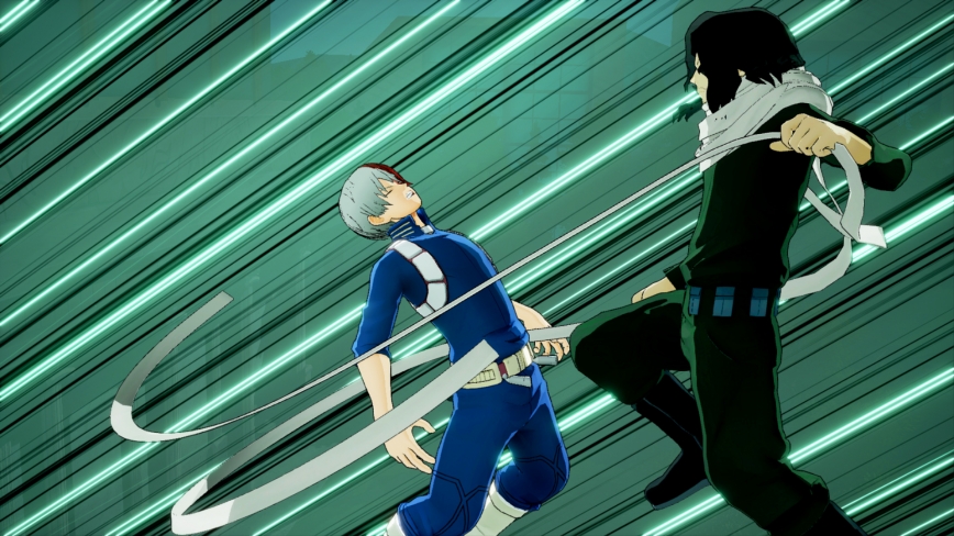 [MY HERO ONE'S JUSTICE] Stain and Shota Aizawa Screenshots ( 3 / 18 )