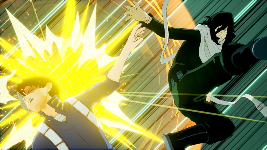 [MY HERO ONE'S JUSTICE] Stain and Shota Aizawa Screenshots ( 4 / 18 )