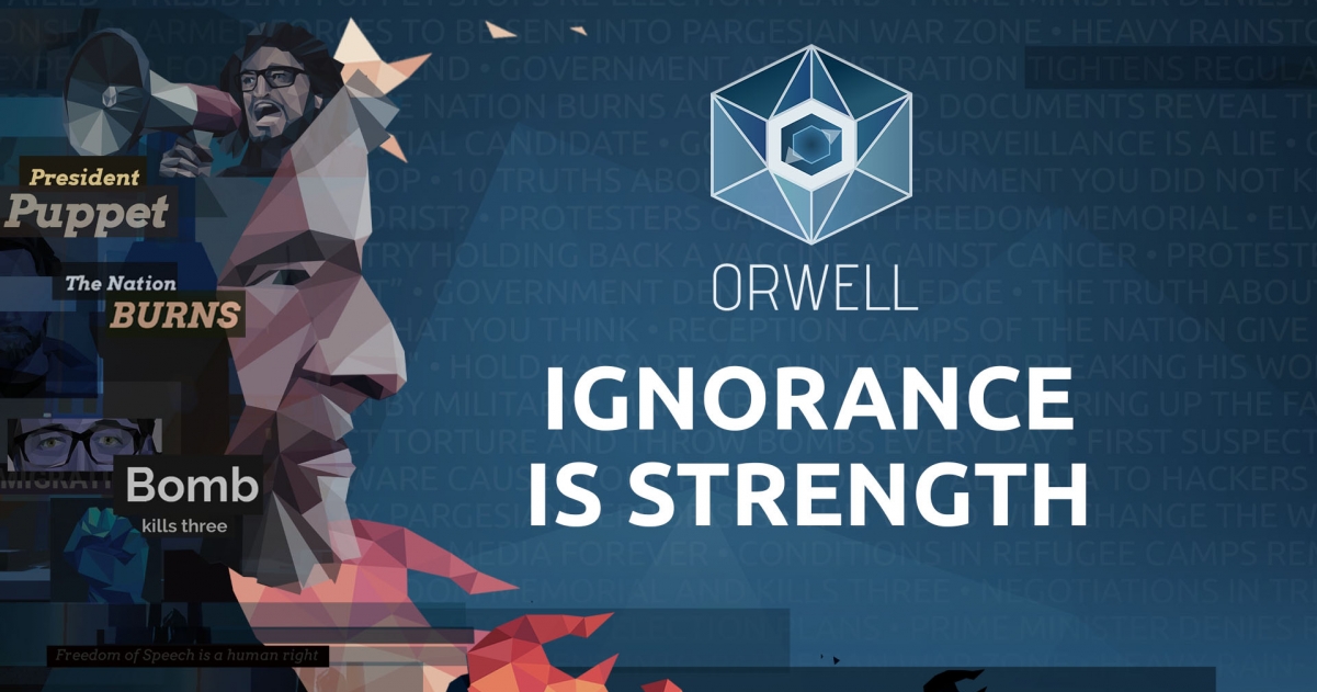 Orwell Ignorance Is Strength Review GameGrin