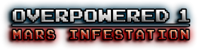 Overpowered 1 - Mars Infestation Box Art