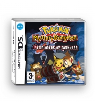Pokémon Mystery Dungeon: Explorers of Time and Explorers of Darkness Box Art