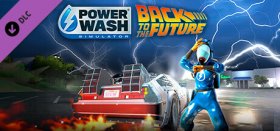 PowerWash Simulator - Back to the Future Special Pack Box Art