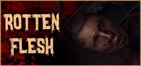 Rotten Flesh - Cosmic Horror Survival Game Box Art