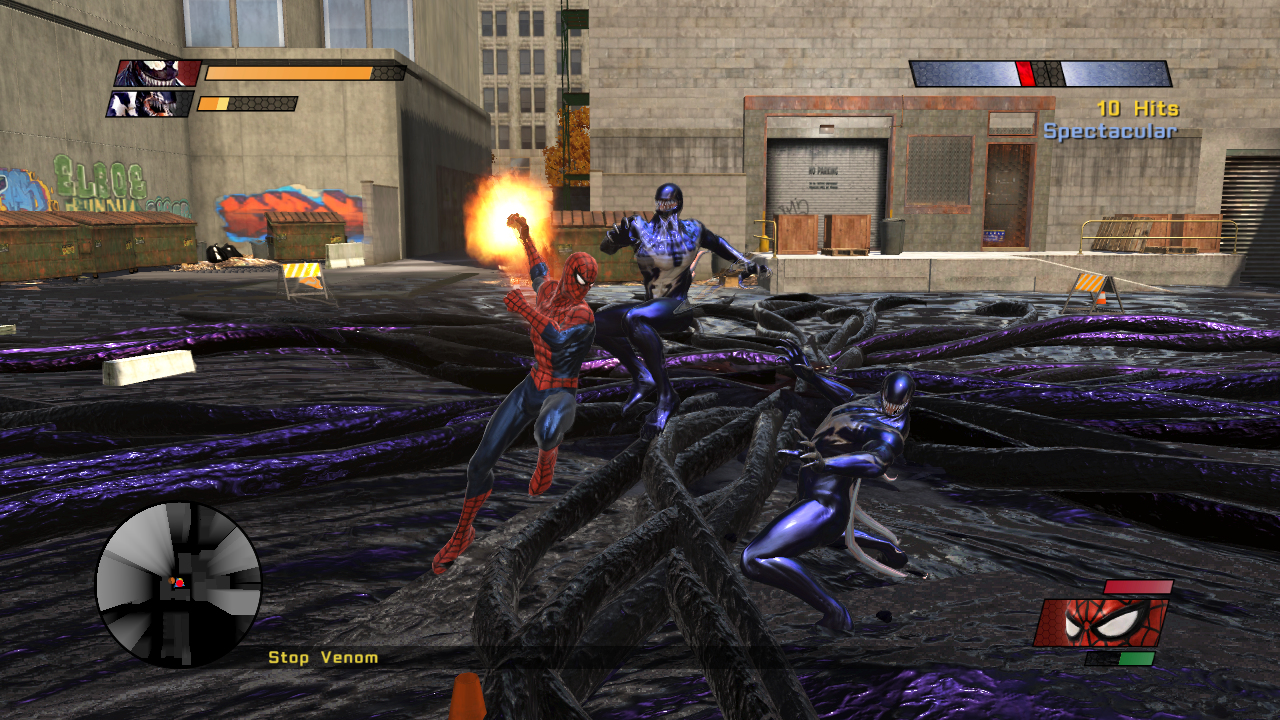 Spider-Man: Web of Shadows Screenshots - PS3/360.