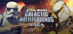 STAR WARS Galactic Battlegrounds Saga Box Art