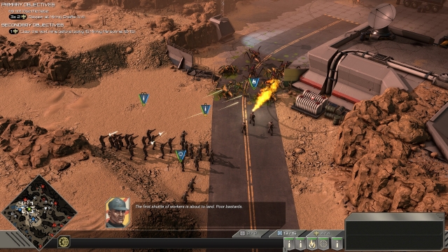 Starship Troopers - Terran Command Screenshots - Demo 1