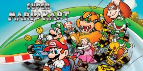 Super Mario Kart Box Art