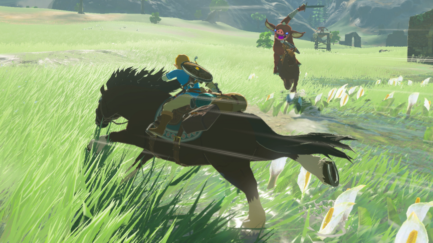 [The Legend of Zelda Breath of the Wild] Switch Presentation Screenshots ( 8 / 10 )