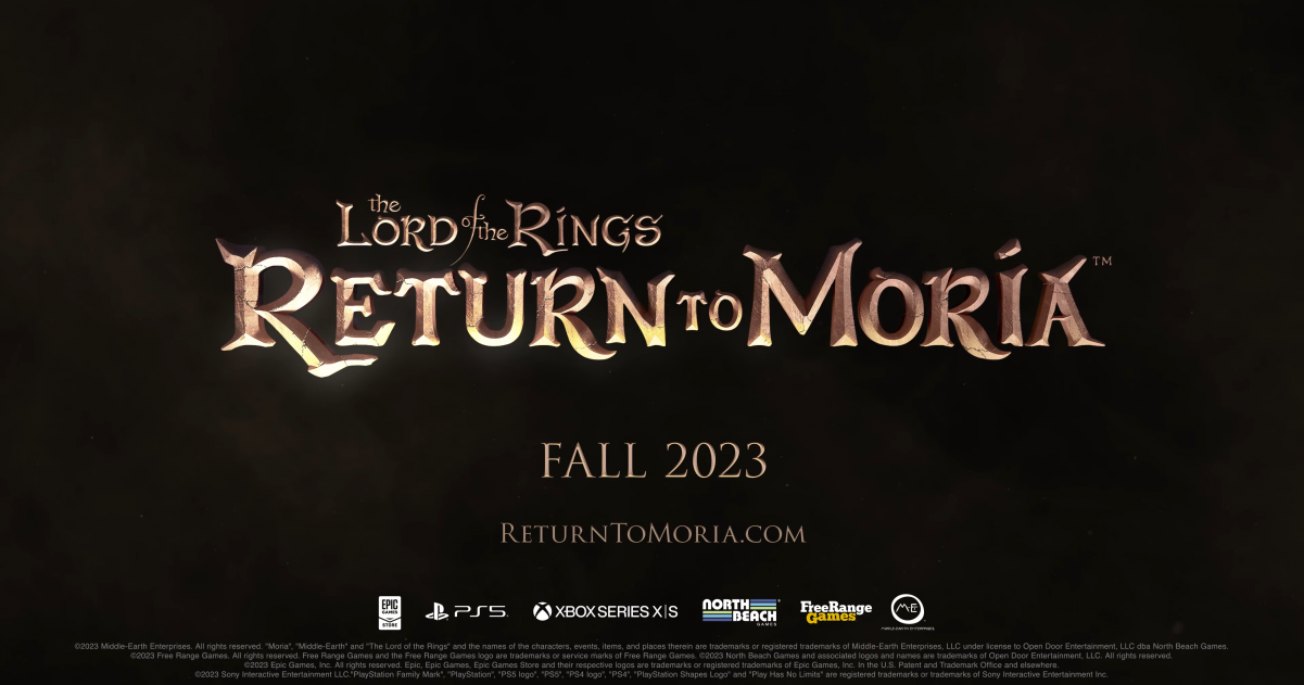 The Lord of the Rings Return to Moria Revealed at Epic Games Summer Showcase
