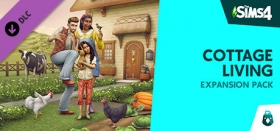 The Sims 4 Cottage Living Expansion Pack Box Art