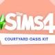 The Sims 4 Courtyard Oasis Kit Box Art