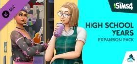 The Sims 4 High School Years Expansion Pack Box Art