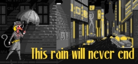 This rain will never end - noir adventure detective Box Art