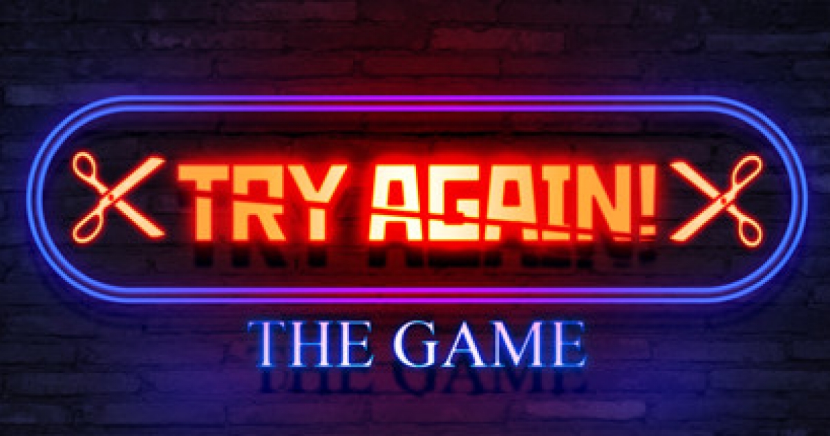 Try my games. Игра try again. Try again Steam. Try games Иваново. Try again in game.