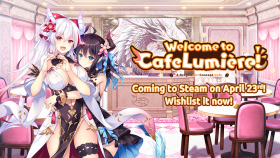 Welcome to Cafe Lumière! ~A Dragon Girl Concept Cafe~ Box Art