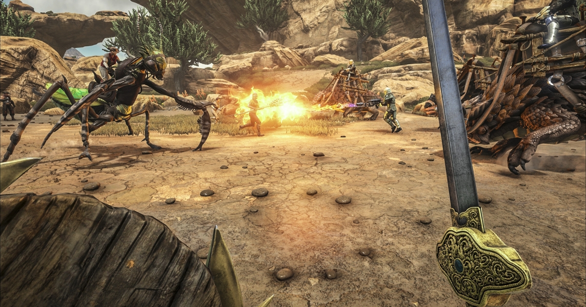 ARK Survival Evolved Heats Up With Scorched Earth Expansion GameGrin