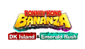 Donkey Kong Bananza: DK Island & Emerald Rush Box Art