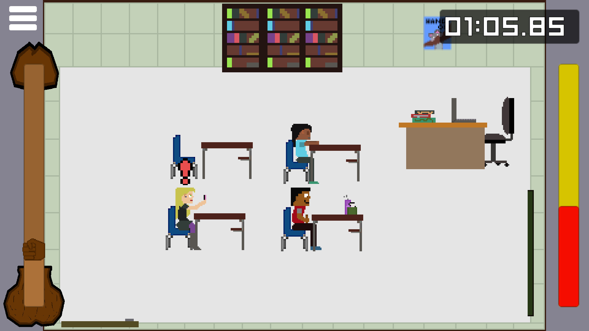 Jerking Off In Class Simulator Screenshots.