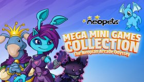 Neopets - Mega Mini Games Collection - The Neopian Arcade Odyssey Box Art