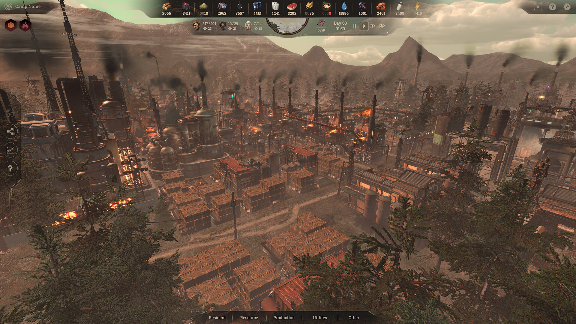 New cycle игра. New rts 2023. Screenshot. Поселения выживания. Билдовская свалка сталкер.