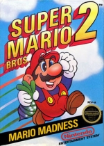 Super Mario Bros. 2 Box Art