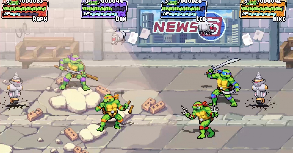 Teenage Mutant Ninja Turtles Shredder's Revenge Review GameGrin